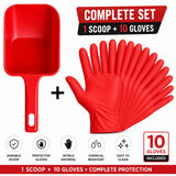 MUSON Safety Scoop & Gloves Kit