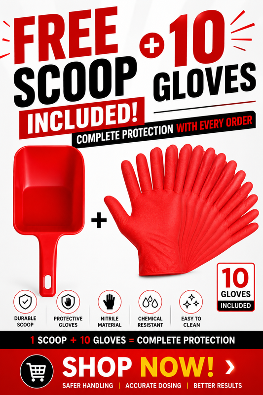 Why MUSON 5KG Includes Free Scoop & Gloves