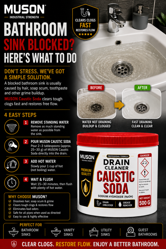 Bathroom Sink Blocked? Here's What To Do