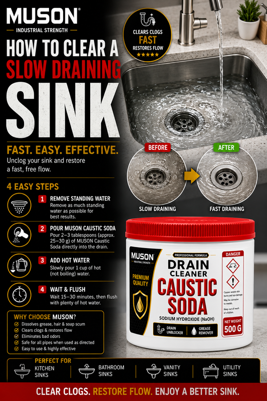How To Clear A Slow Draining Sink