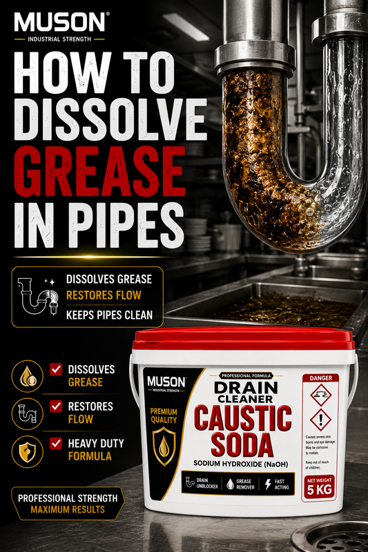 How to Dissolve Grease in Pipes