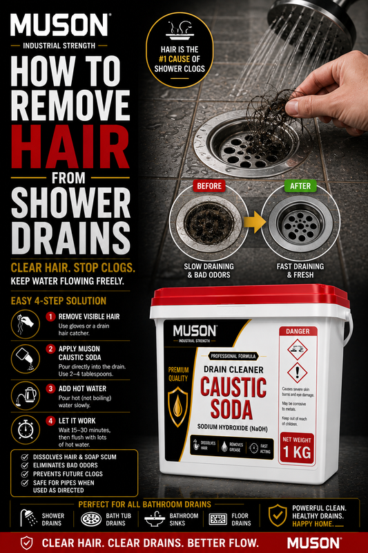 How To Remove Hair From Shower Drains