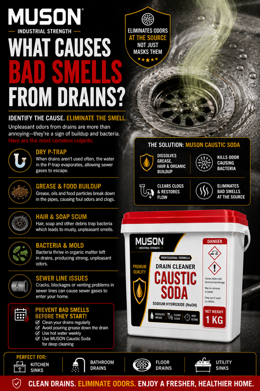 What Causes Bad Smells From Drains?