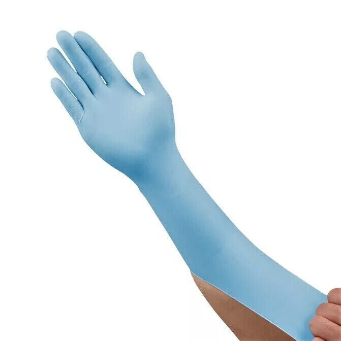 100 DISPOSABLE NITRILE GLOVES POWDER LATEX FREE BLUE Medical S/M/L/XL 1000 2000