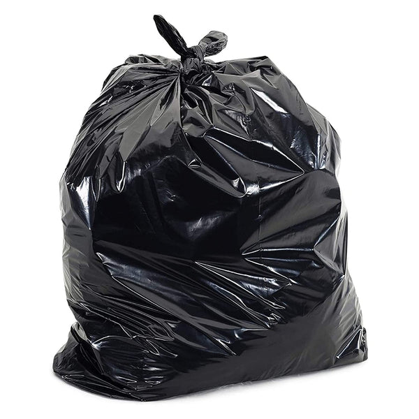 BLACK BIN BAGS 140LTR - PACK OF 100