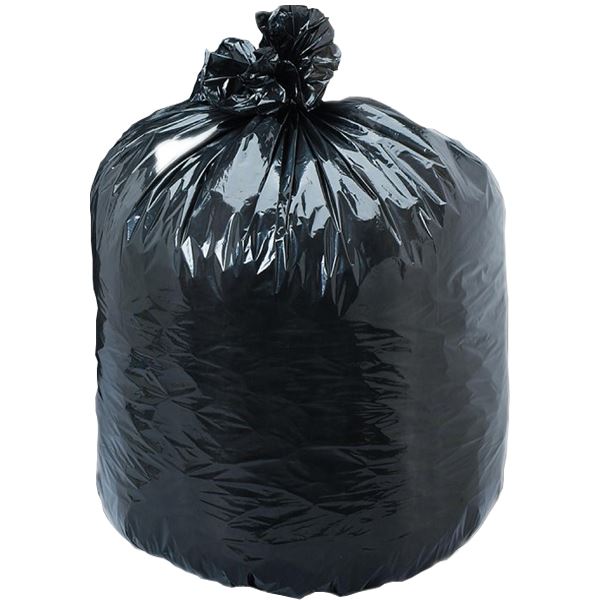 HEAVY DUTY BLACK COMPACTOR SACKS -PACK OF 100