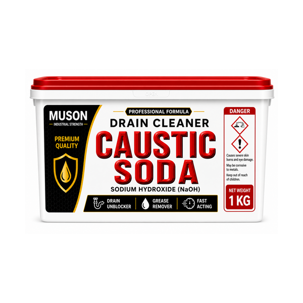MUSON Caustic Soda Drain Cleaner 1KG
