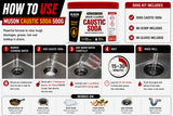 MUSON Caustic Soda Drain Cleaner 500g